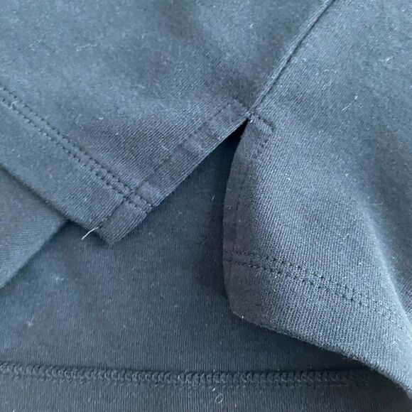 Quacker Factory T-Shirt Women's XL Black Ice Cream Cotton Embellished Embroidery - Picture 10 of 16